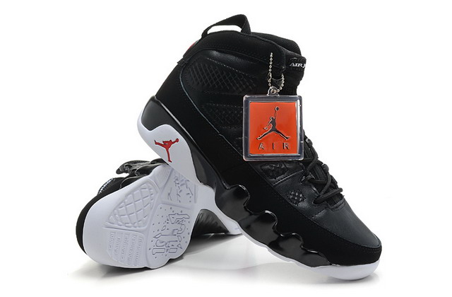 Nike Air Jordan 9 IX Retro Mens Shoes Black / Red / White