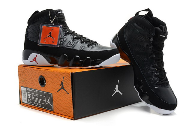 Nike Air Jordan 9 IX Retro Mens Shoes Black / Red / White