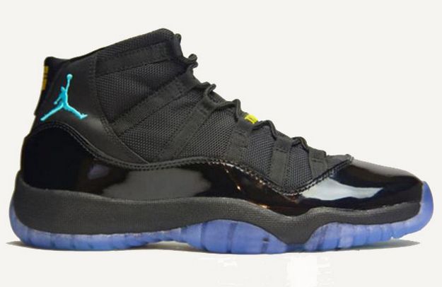 Womens 378037-006 Air Jordan 11 Gamma Blue Blue / Black / Varsity Maize