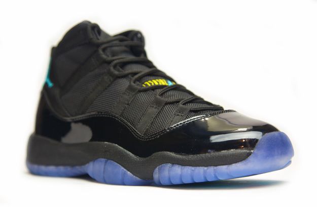 Kids 378037-006 Air Jordan 11 Gamma Blue Blue / Black / Varsity Maize