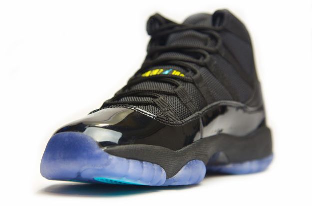 Kids 378037-006 Air Jordan 11 Gamma Blue Blue / Black / Varsity Maize
