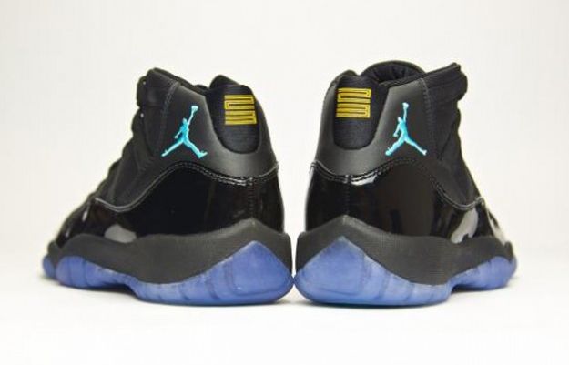 Kids 378037-006 Air Jordan 11 Gamma Blue Blue / Black / Varsity Maize