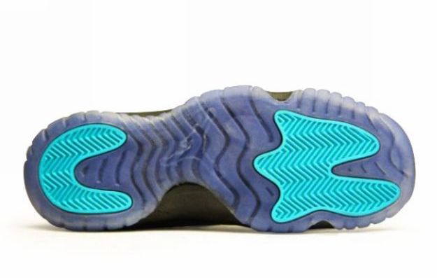Kids 378037-006 Air Jordan 11 Gamma Blue Blue / Black / Varsity Maize