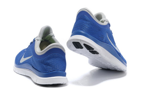 Nike Free Run 3.0 V5 Mens Running Shoes Blue White