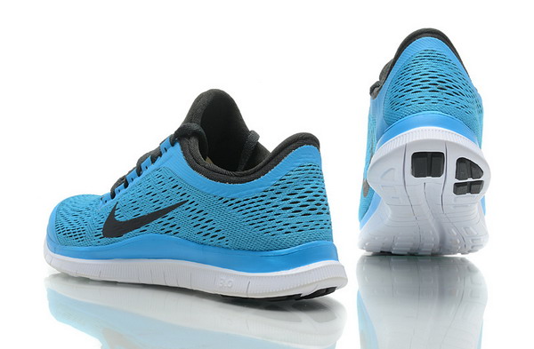 Nike Free Run 3.0 V5 Mens Running Shoes Dark Armory / Black / Blue Hero