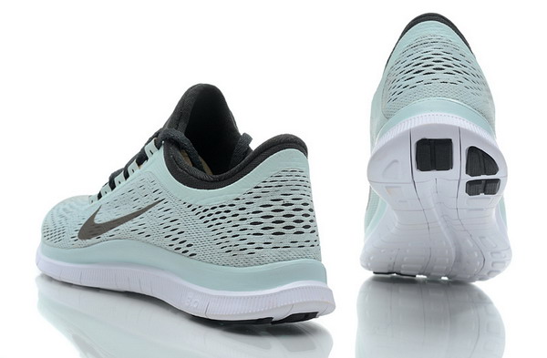 Nike Free Run 3.0 V5 Womens Running Shoes Pale Blue / White