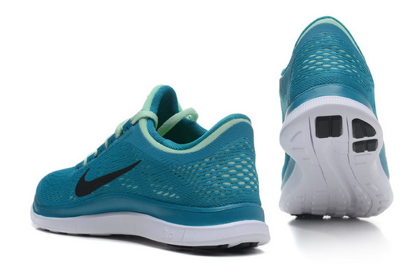 Nike Free Run 3.0 V5 Womens Running Shoes Gamma Blue / White