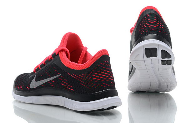 Nike Free Run 3.0 V5 Womens Running Shoes Dark Charcoal / Summit White / Challenge Red