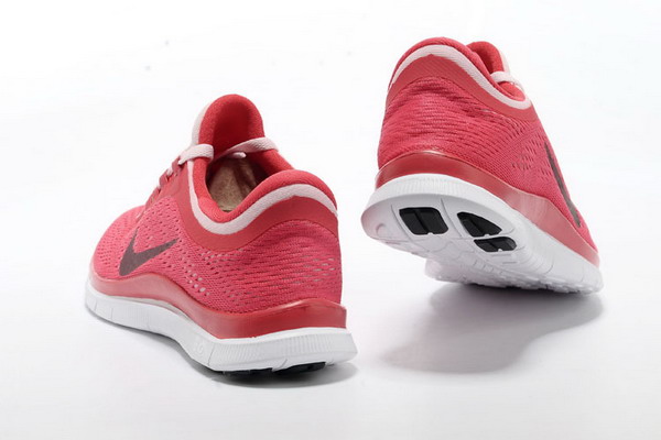 Nike Free Run 3.0 V5 Womens Running Shoes Gym Red / Pink / Black / White