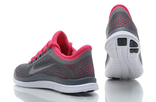 Nike Free Run 3.0 V5 Womens Running Shoes Grey / Summit White / Red