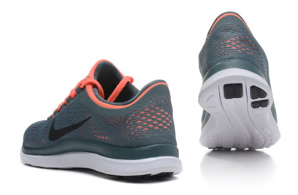 Nike Free Run 3.0 V5 Womens Running Shoes Navy Grey Orange