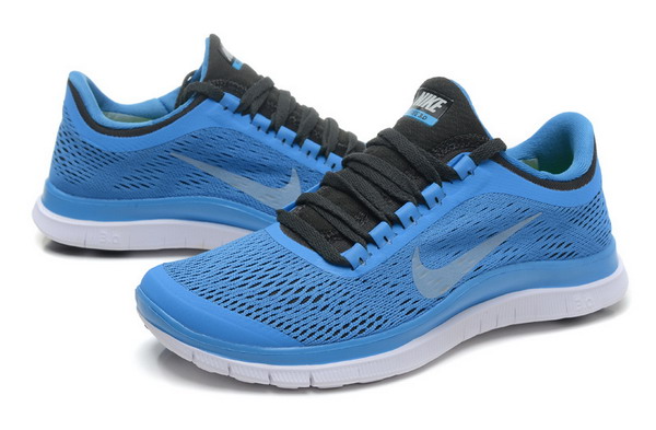 Nike Free Run 3.0 V5 Womens Running Shoes Blue Hero / Dark Armory Blue