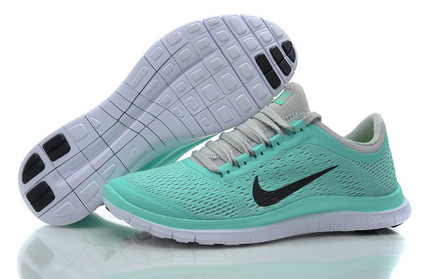 Nike Free Run 3.0 V5 Womens Running Shoes Light Blue