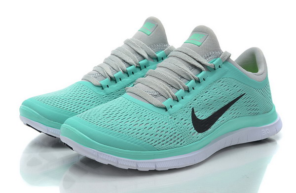 Nike Free Run 3.0 V5 Womens Running Shoes Light Blue