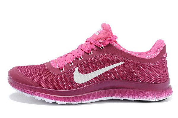 Nike Free Run 3.0 V6 Womens Running Shoes Rose Red