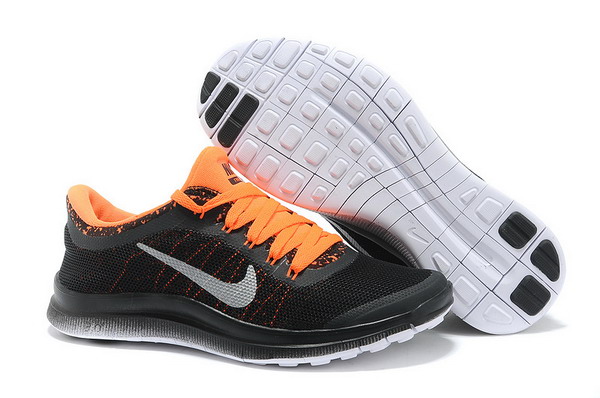 Nike Free Run 3.0 V6 Womens Running Shoes Black Orange