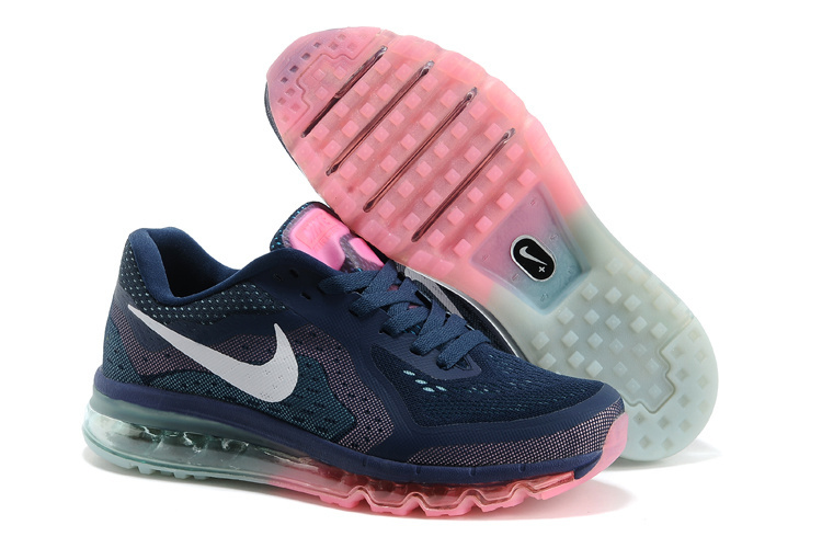 Nike Air Max 2014 First Look Womens Shoes Navy Pink