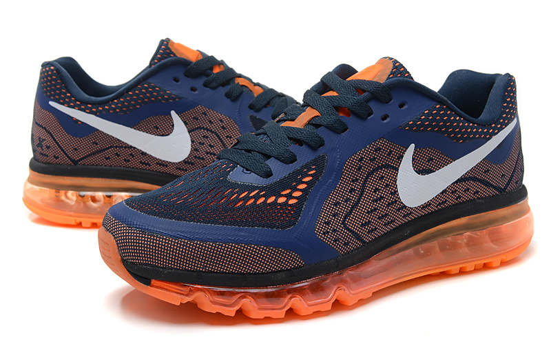 Nike Air Max 2014 First Look Mens Shoes Black / Navy / Orange