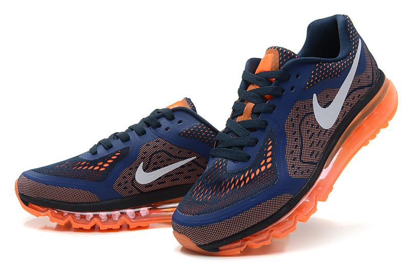 Nike Air Max 2014 First Look Mens Shoes Black / Navy / Orange