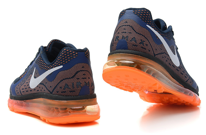 Nike Air Max 2014 First Look Mens Shoes Black / Navy / Orange