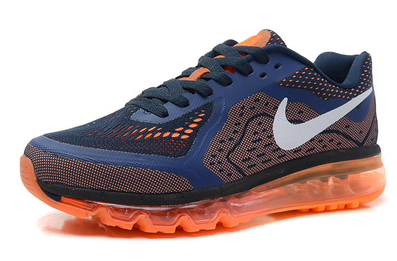 Nike Air Max 2014 First Look Mens Shoes Black / Navy / Orange