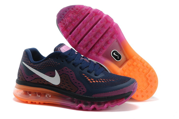 Nike Air Max 2014 First Look Womens Shoes Naby / Fuchsia / Orange