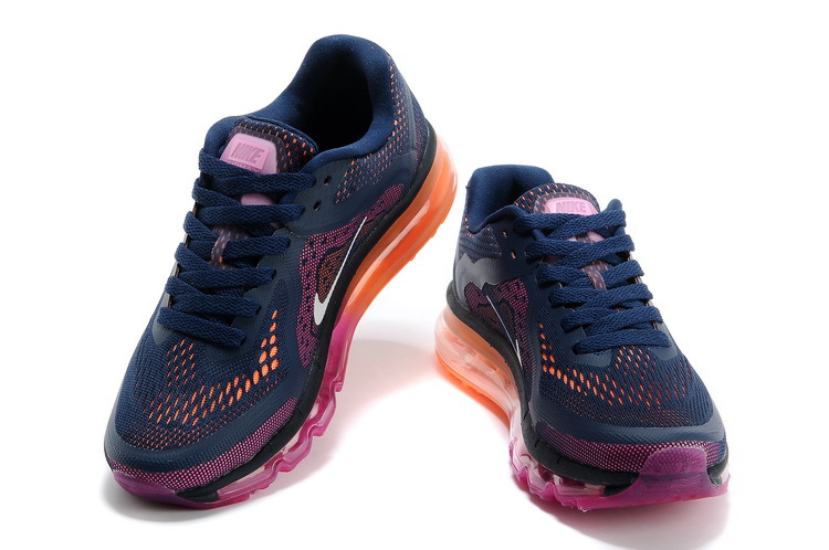 Nike Air Max 2014 First Look Womens Shoes Naby / Fuchsia / Orange