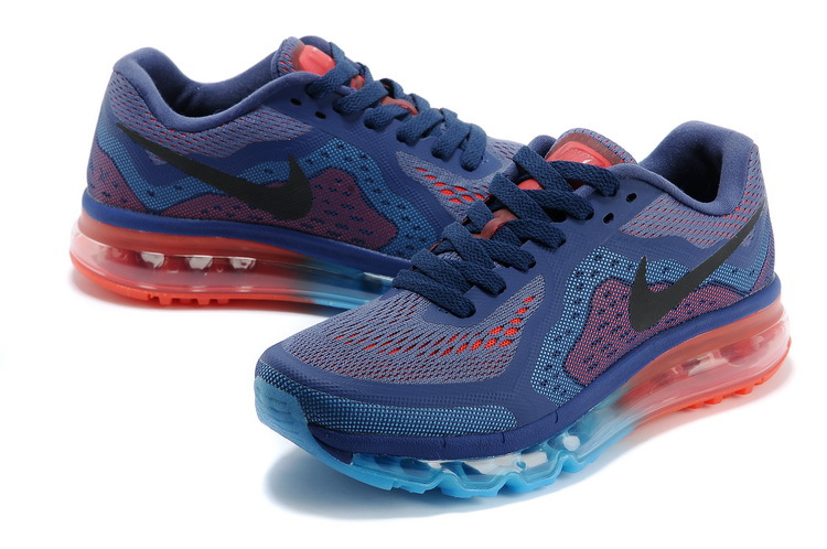 Nike Air Max 2014 First Look Womens Shoes Navy / Blue / Red