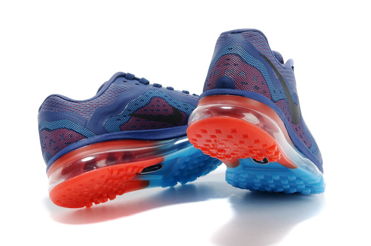 Nike Air Max 2014 First Look Womens Shoes Navy / Blue / Red