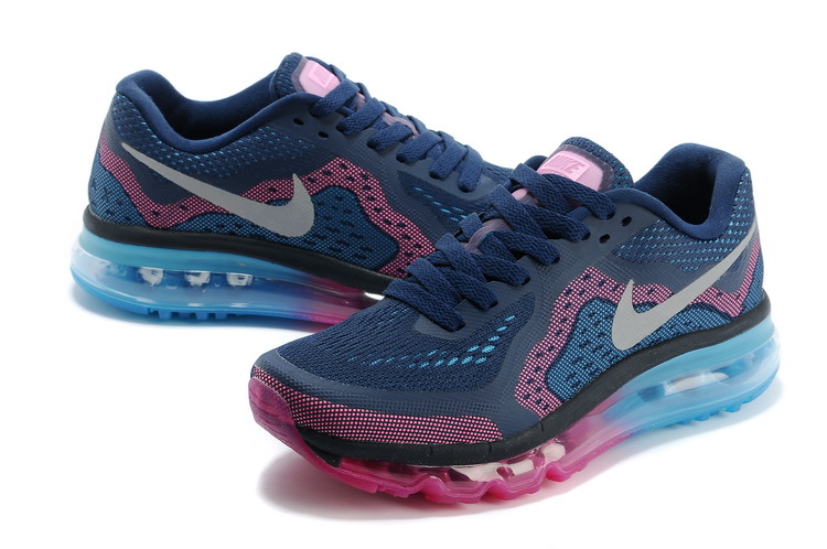 Nike Air Max 2014 First Look Womens Shoes Navy / Fuchsia / Blue