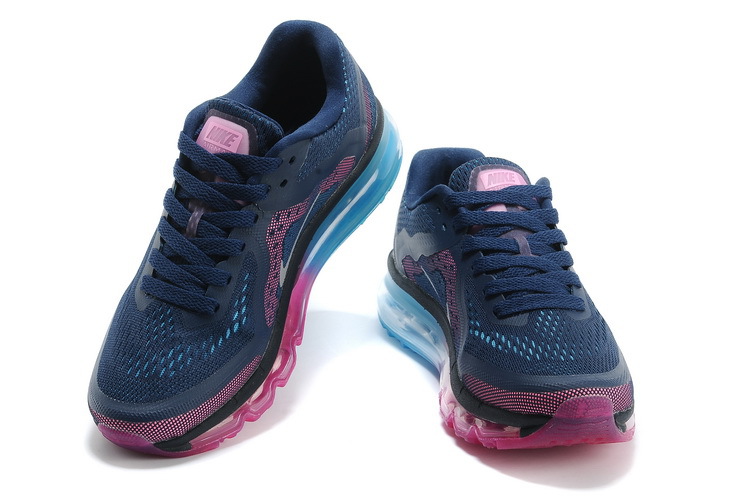 Nike Air Max 2014 First Look Womens Shoes Navy / Fuchsia / Blue