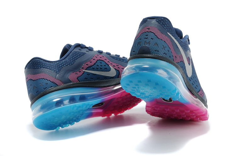 Nike Air Max 2014 First Look Womens Shoes Navy / Fuchsia / Blue