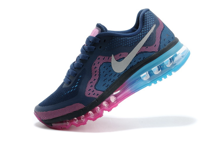 Nike Air Max 2014 First Look Womens Shoes Navy / Fuchsia / Blue