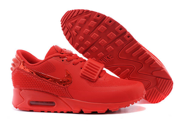 Nike Air Max 90 Air Yeezy 2 SP Womens Shoes Red
