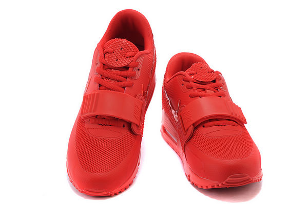 Nike Air Max 90 Air Yeezy 2 SP Womens Shoes Red
