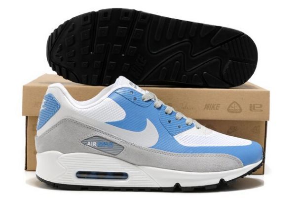 Nike Air Max 90 Hyperfuse Premium White/Photo Blue-Wolf Grey