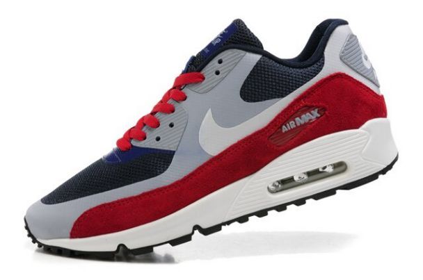 Nike Air Max 90 Hyperfuse Premium Dark Grey/Cool Grey-Red