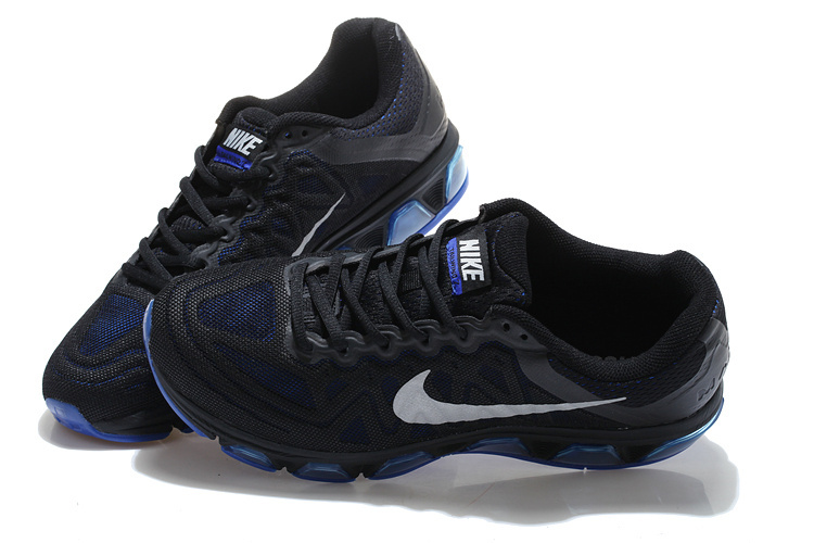 Nike Air Max Tailwind 7 Mens Shoe Black / Blue / Metallic Silver