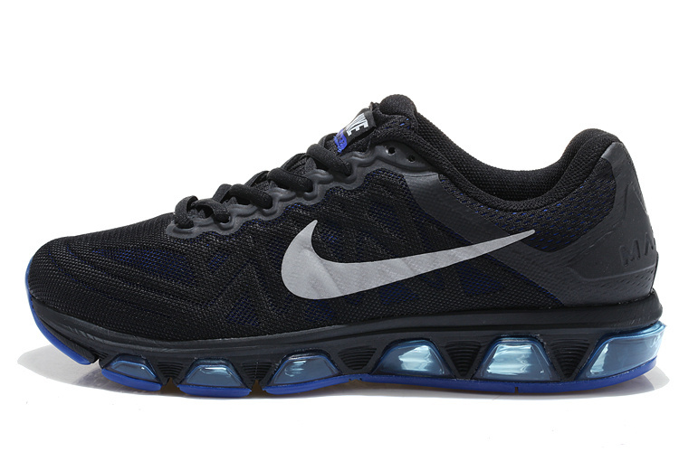 Nike Air Max Tailwind 7 Mens Shoe Black / Blue / Metallic Silver