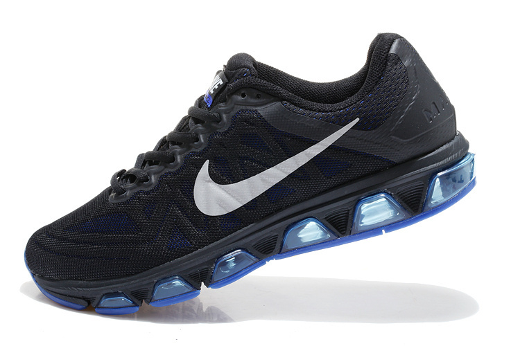 Nike Air Max Tailwind 7 Mens Shoe Black / Blue / Metallic Silver