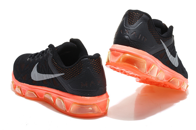 Nike Air Max Tailwind 7 Mens Shoe Black / Orange / Metallic Silver