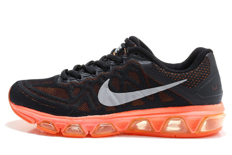 Nike Air Max Tailwind 7 Mens Shoe Black / Orange / Metallic Silver