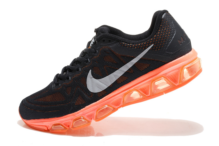 Nike Air Max Tailwind 7 Mens Shoe Black / Orange / Metallic Silver