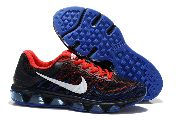 Nike Air Max Tailwind 7 Womens Shoe Black / White / Blue / Red