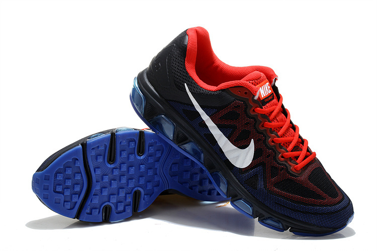 Nike Air Max Tailwind 7 Womens Shoe Black / White / Blue / Red