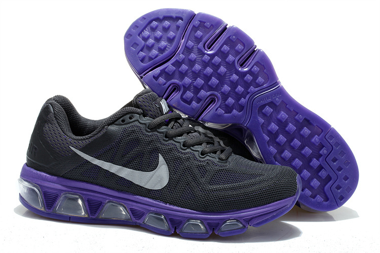 Nike Air Max Tailwind 7 Womens Shoe Dark Grey / Purple / Metallic Silver