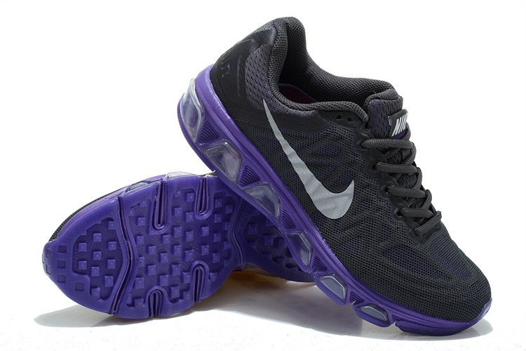 Nike Air Max Tailwind 7 Womens Shoe Dark Grey / Purple / Metallic Silver