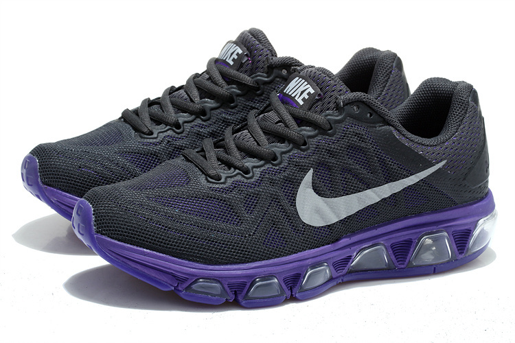 Nike Air Max Tailwind 7 Womens Shoe Dark Grey / Purple / Metallic Silver