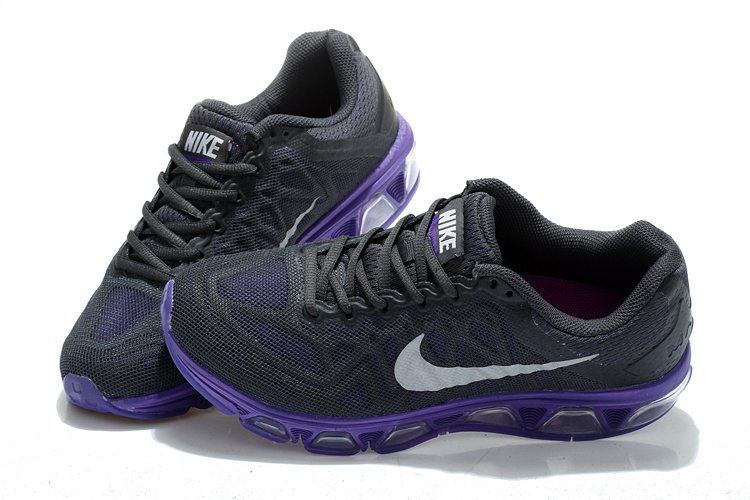 Nike Air Max Tailwind 7 Womens Shoe Dark Grey / Purple / Metallic Silver