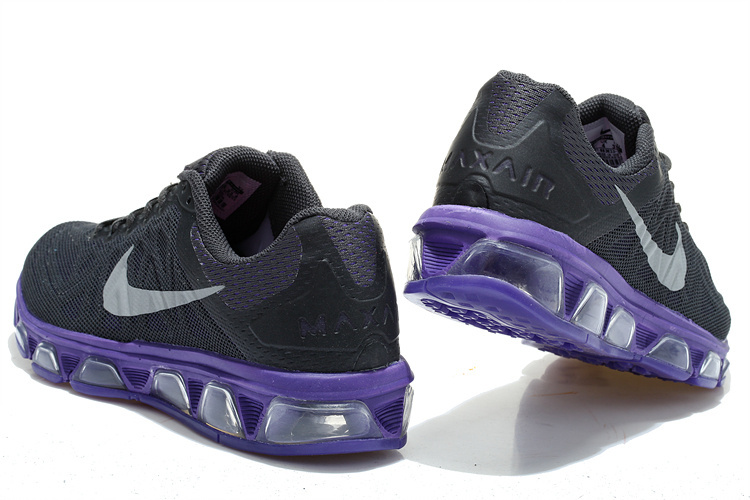 Nike Air Max Tailwind 7 Womens Shoe Dark Grey / Purple / Metallic Silver